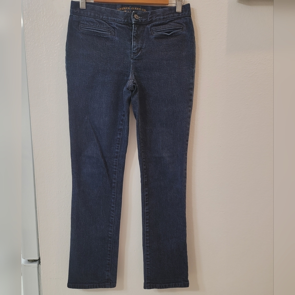 Lauren Ralph Lauren Dark Blue Straight Leg Jeans